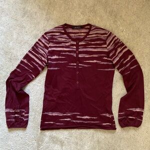 Ulla Johnson Intarsia Wool Button-Down Top